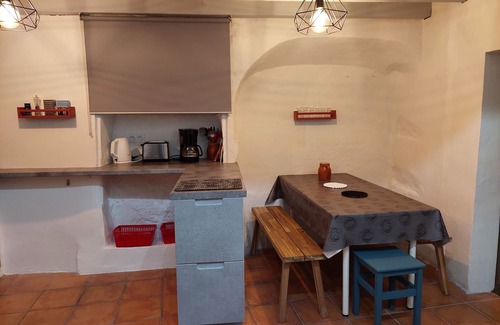 Buis-les-Baronnies House | La Petite Maison Bleue Cœur du Village de Buis-les-baronnies 4 Personnes