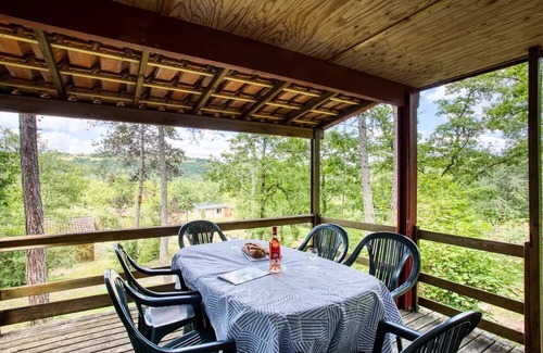 Daglan Ski Chalet | La Peyrugue Campsite * - 3 room comfort dream chalet 6 people