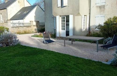 Tracy-sur-Mer House | La Pommeraie, maison avec très grand jardin