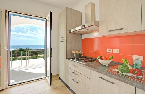 Marina di Pescoluse Apartment | La Primula Apartment 2 Sea View, Salve, Italy