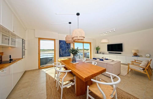 Barneville-Carteret Apartment | La Promenade du Port - Balcon vue sur le port