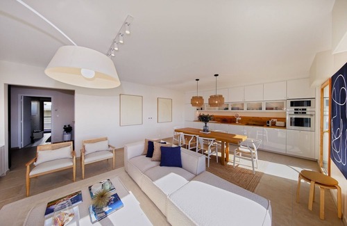 Barneville-Carteret Apartment | La Promenade du Port - Balcon vue sur le port