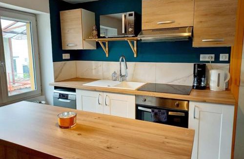 Roanne Apartment | LA ROCHETTE studio et appartement avec JACUZZI Rooftop Balcon cour intérieure