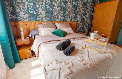 Bourbonne-les-Bains Apartment | La Rosée - Studio Cosy à 50m des Thermes - Vue jardin, Wifi, Smart TV