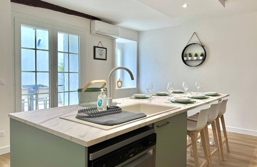 Sernhac House | La Sernhacoise, Renovated Family Home & Sauna