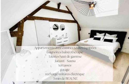 Vignoles Apartment | La suite Grand Cru et BDSM 3 minutes de Beaune