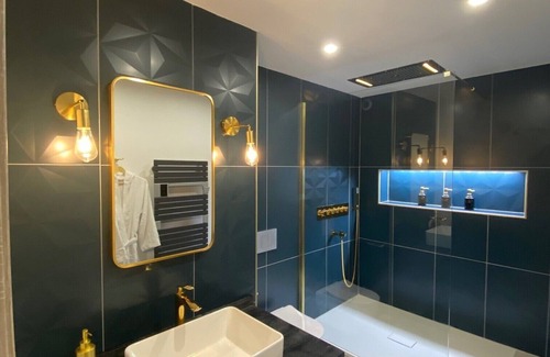 Saint Nicolas - Charles III - Ville vieille - Trois Maisons - Leopold Apartment | La Suite Saphir - Spa Privatif