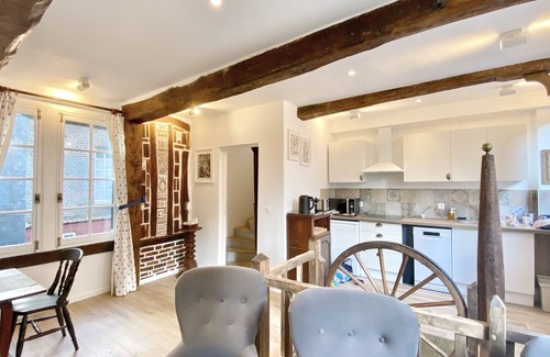 Honfleur House | La Terrasse Notre Dame - Character house - 4P - Center Honfleur