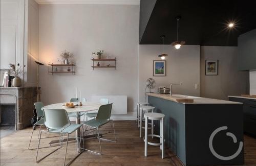 Salins-les-Bains Apartment | La troussotte, superbe appartement de 110m2 avec terrasse et jardin