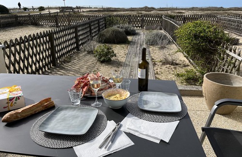 La Turballe Apartment | La Turballe - Appartement sur la dune face mer
