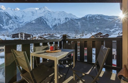Les Houches Apartment | La Verte · Appart 2CH Familial 6pers 5mins des Pistes Vue