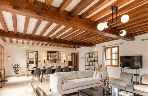 Gonneville-sur-Honfleur Villa | La Villa Diamanti 5★ | Pool, Jacuzzi, Sauna, Garden | 8 guests
