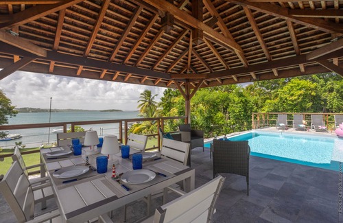 Le Francois Villa | La villa des Pachas, seaside with private pontoon, islands with kayak beach