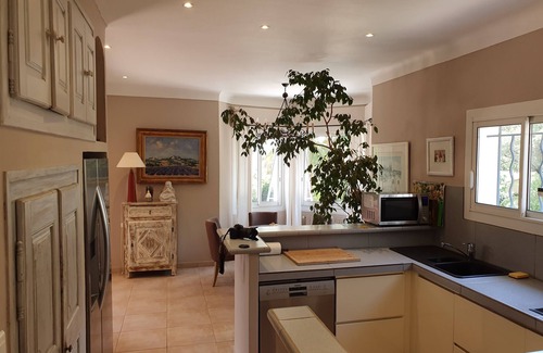 Sainte-Maxime Villa | La villa Siloé secure heated pool, green tranquility (sea 800 meters)