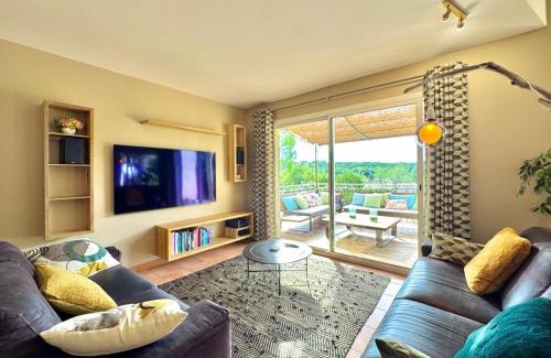 Euzet-les-Bains Villa | La Villa Verte, Piscine privative