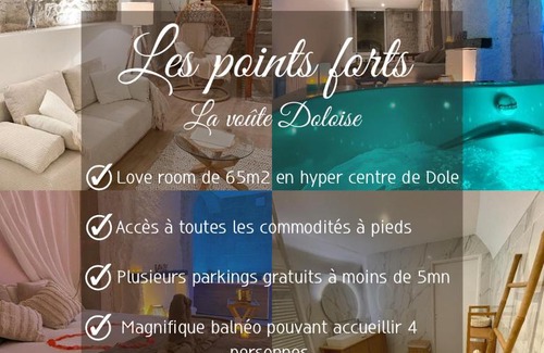 Dole Apartment | La voute Doloise - Love room & spa