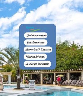 Jardim Paraiso Apartment | Lacqua diRoma Caldas Novas Nayara Temporada