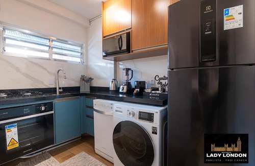 Bela Vista Apartment | Lady London apartamentos Paulista 2 quartos Ar-condicionado Estacionamento grátis na rua Herculano de Freitas Bela Vista Próximo à Av Paulista Hospital Sírio Libanês e Shopping Frei Caneca