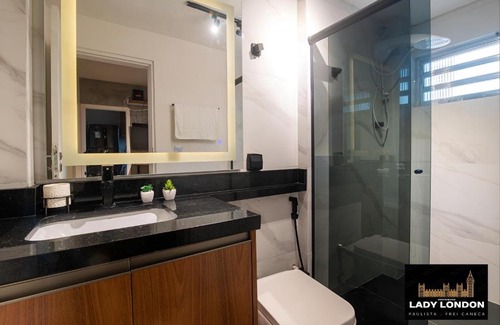 Bela Vista Apartment | Lady London apartamentos Paulista 2 quartos Ar-condicionado Estacionamento grátis na rua Herculano de Freitas Bela Vista Próximo à Av Paulista Hospital Sírio Libanês e Shopping Frei Caneca