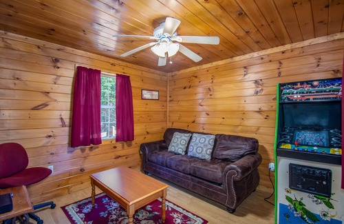 Gatlinburg - Pigeon Forge Cabin | Ladybug Resort Romantic Cabin with Mountain Views