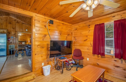 Gatlinburg - Pigeon Forge Cabin | Ladybug Resort Romantic Cabin with Mountain Views