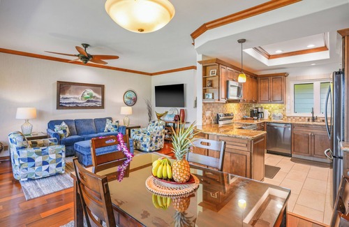 Wailua Condo | Lae Nani 531-Oceanfront View Top Floor with AC