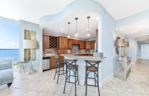 Gulf Shores Condo | Lagoon Front corner unit with lagoon and gulf views! The best of the best!