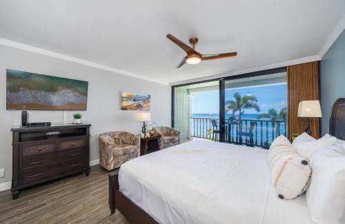 Historic Lahaina Front Street Apartment | Lahaina Shores 215 · LS 215 Direct Beachfront Views Remodeled St
