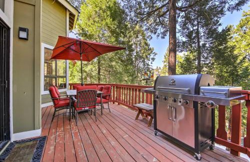 Lake Arrowhead House | Lake Arrowhead Family Home with Deck!