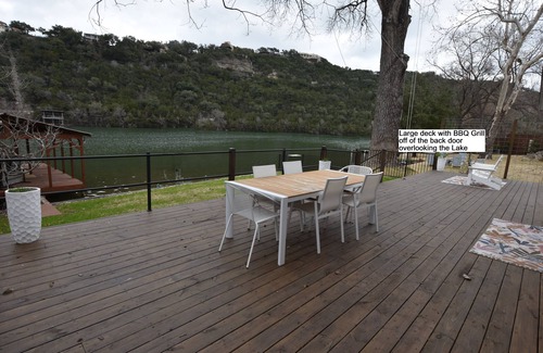 Austin Lake Estates House | Lake Austin waterfront home in Westlake - Sleeps 6, Beautiful Remodel, 2 decks