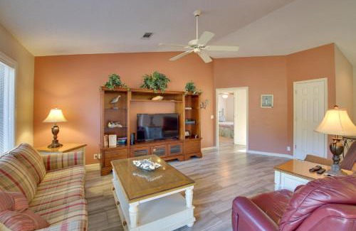 Hot Springs Village House | Lake Balboa Access Home with Dock and Yard