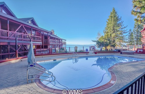 Tahoe Vista Apartment | Lake/Beach Front Resort - Pool, Hot Tub, BBQ+ U01