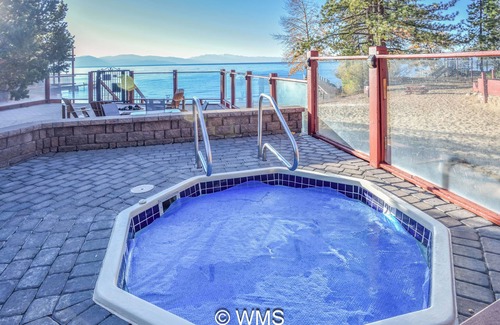 Tahoe Vista Apartment | Lake/Beach Front Resort - Pool, Hot Tub, BBQ+ U01