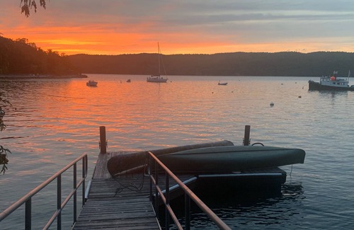 Vergennes Cottage | Lake Champlain / Adirondack Mtn Waterfront Cottage next to Basin Harbor Club