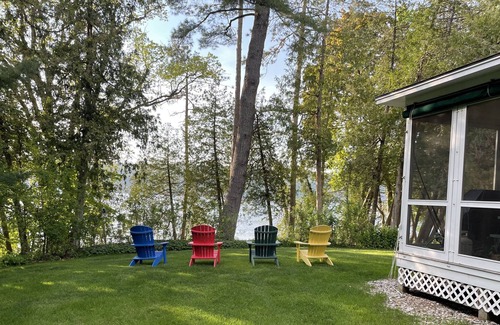 Vergennes Cottage | Lake Champlain / Adirondack Mtn Waterfront Cottage next to Basin Harbor Club