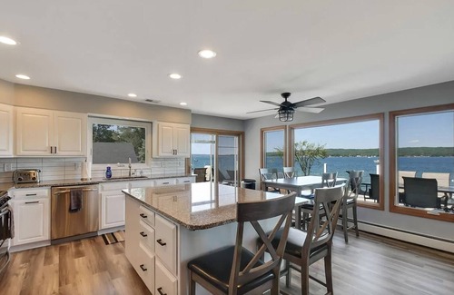 Boyne City House | Lake Charlevoix Lake House, 1 mile to Boyne City, 7 miles to Ski Boyne Mountain.