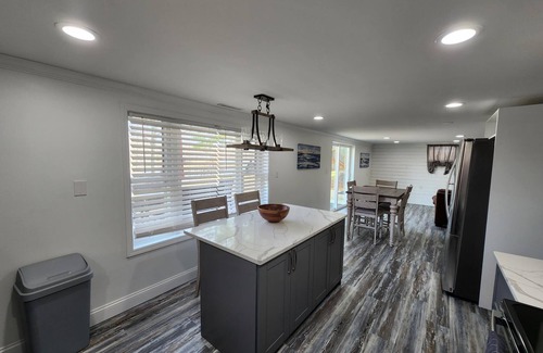 Marion House | Lake Front, Family fun- Sleeps 8, Newly modern remodeled 3bed/2bath private dock