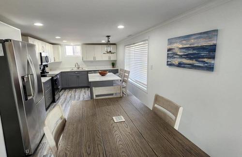Marion House | Lake Front, Family fun- Sleeps 8, Newly modern remodeled 3bed/2bath private dock