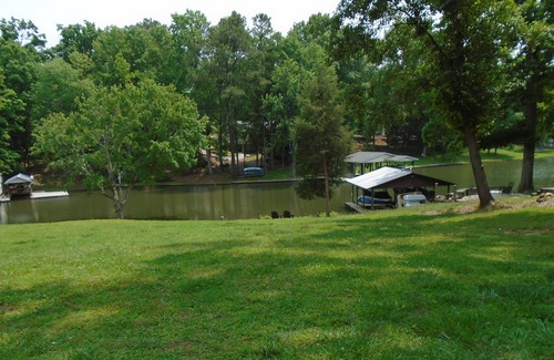 Wise House | Lake Gaston most usable waterfront acre lot with bulkhead on large cove.