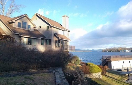 Lake George House | Lake George, Assembly Point, across from Happy Family islands.