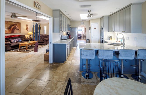 Lake Havasu City House | Lake Havasu Hilltop Retreat w/Panoramic Views, Pool/Hot Tub, BBQ's & Fire Pit