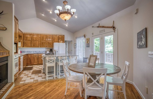 Nebo House | Lake James Retreat: Large Private Lakefront Home