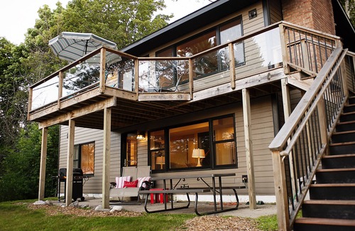 Lake Leelanau House | Lake Leelanau Waterfront With Dock and Panoramic Views. Close to Everything!