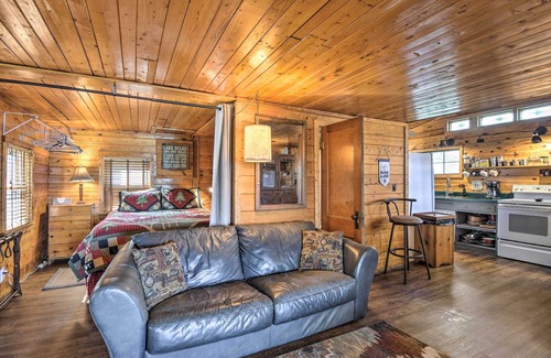 Atlanta Cabin | Lake Livin' Cozy Cabin w/Dock, Bar, 2 Kayaks