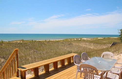 Shelby Cottage | Lake Michigan Cottage with Private Beach