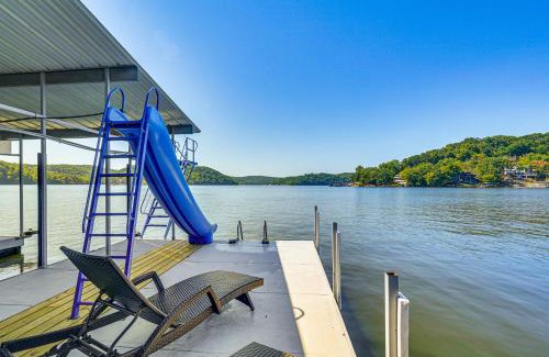 Gravois Mills House | Lake of the Ozarks Home with Dock and Water Slide