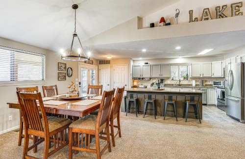 Gravois Mills House | Lake of the Ozarks Home with Dock and Water Slide