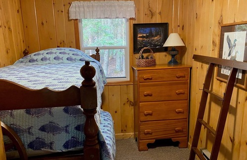 Tower Cabin | Lake Vermilion Cabin on wooded lot in Daisy Bay