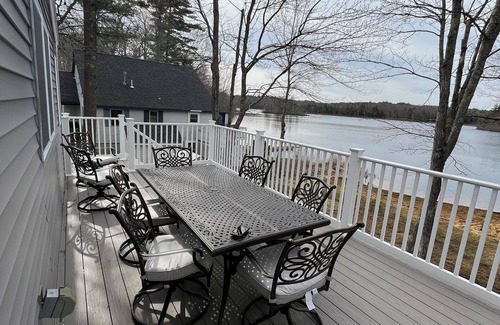 Gilmanton House | Lakefront 4 Bedroom 2 Bathroom Retreat with Beach and Dock