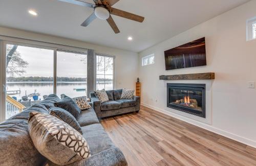 New Munster House | Lakefront Burlington Vacation Rental Dock and Beach
